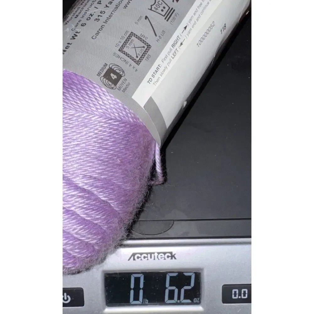 Purple Yarn Lot Caron Simply Soft Orchid Bouquet Baby‎ Sparkle Knitting Crochet